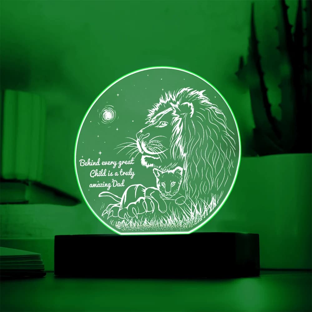 Dad-Amazing Dad-Circle Acrylic thumbnail 12