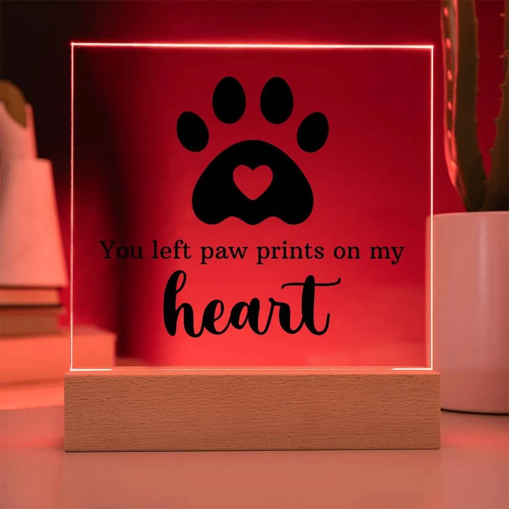 Keepsake Acrylic Bundle - You Left Pawprints In My Heart thumbnail 11
