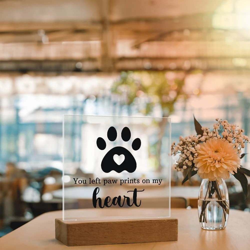 Keepsake Acrylic Bundle - You Left Pawprints In My Heart thumbnail 9