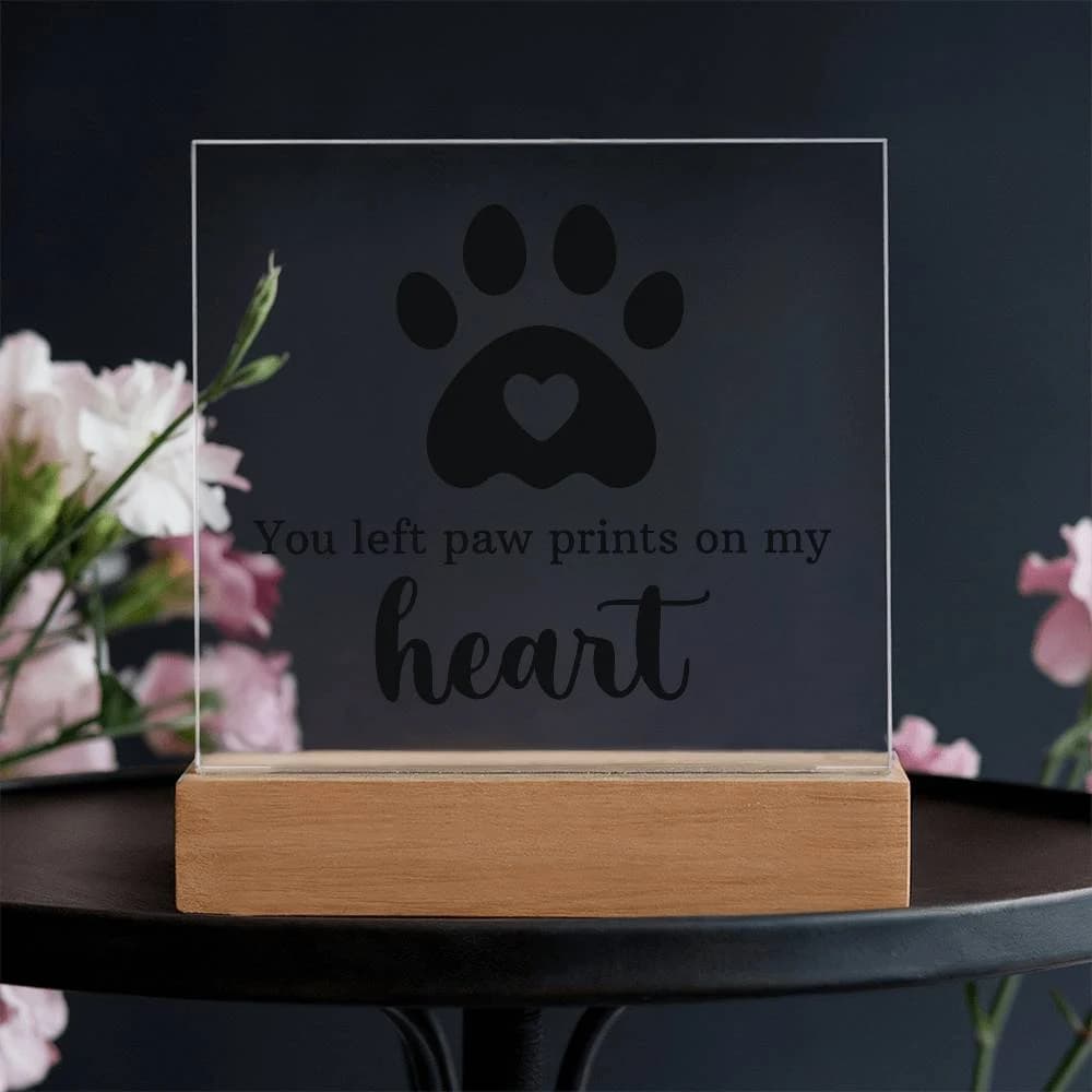 Keepsake Acrylic Bundle - You Left Pawprints In My Heart thumbnail 10