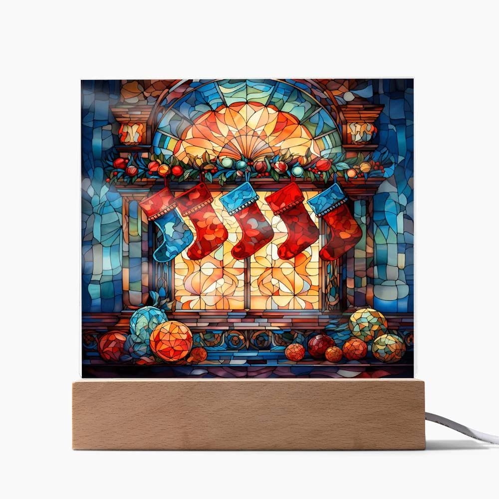 Stained Glass Christmas Ver1-Acrylic
