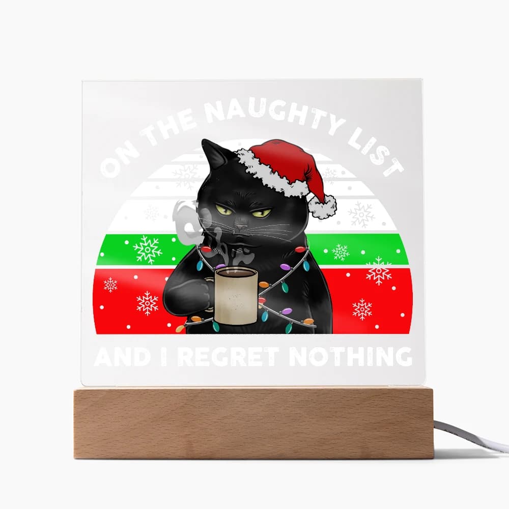 Christmas-Naughty List-Acrylic